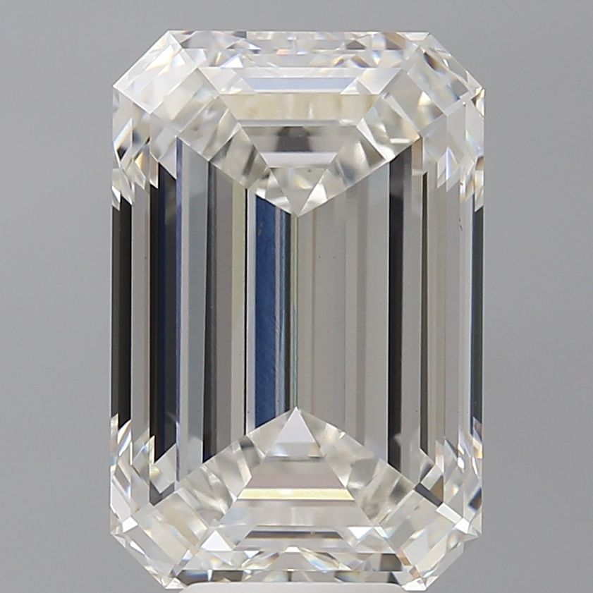 8.09 ct. emerald Lab Grown Diamond front image