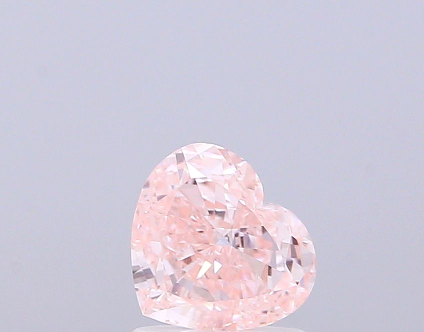 1.0 CT Fancy Intense Pink HEART