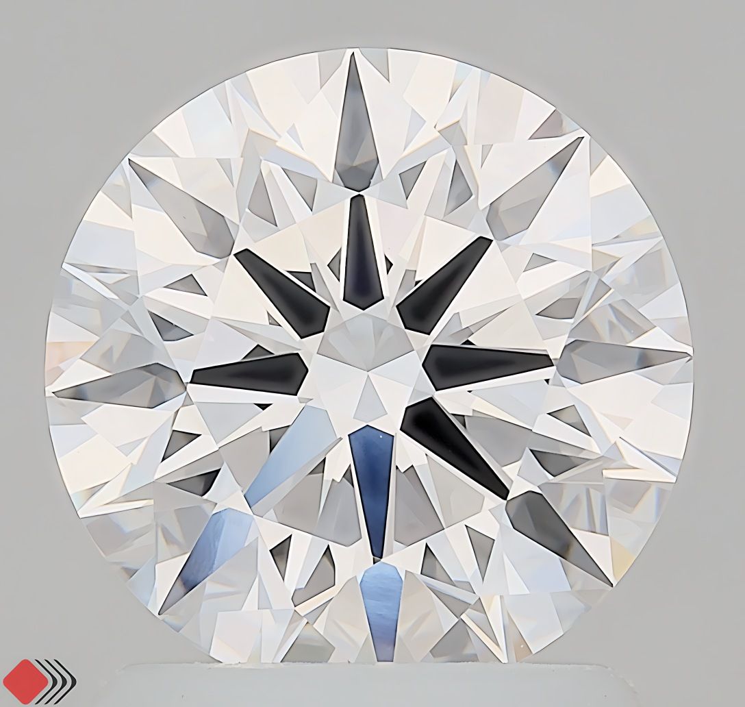 1.56 ct. round Lab Grown Diamond front image