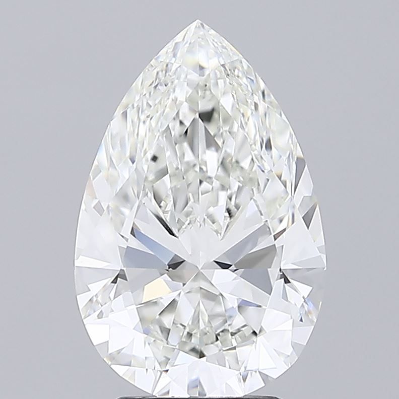 3.70 ct. pear Lab Grown Diamond front image