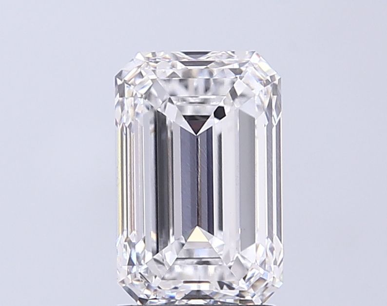 2.73 ct. emerald Lab Grown Diamond front image