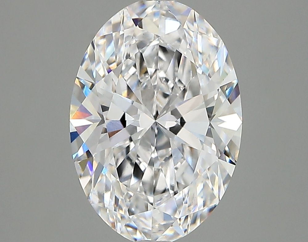 2.75 ct. oval Lab Grown Diamond front image