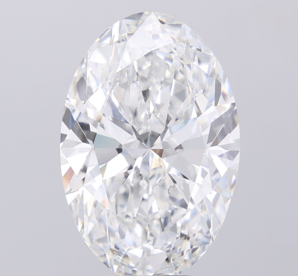 13.09 ct. oval Lab Grown Diamond front image