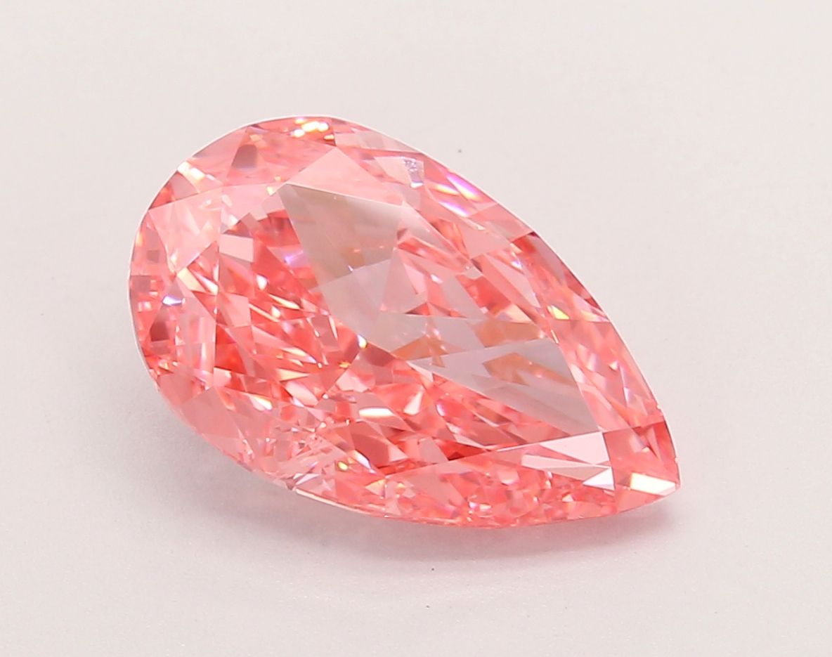4.06 ct. pear Lab Grown Diamond front image