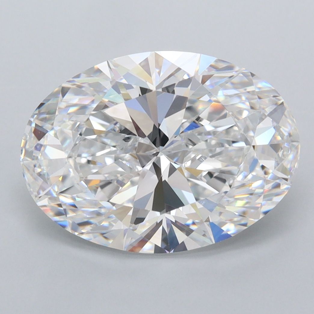 4.07 ct. oval Lab Grown Diamond front image