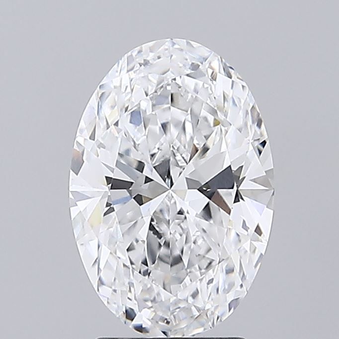 2.50 ct. oval Lab Grown Diamond front image