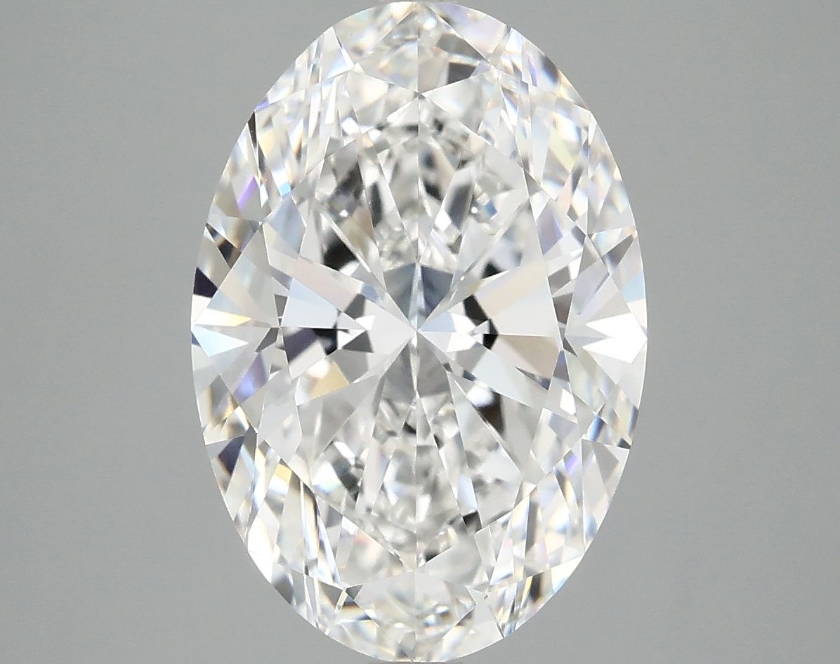 5.09 ct. oval Lab Grown Diamond front image