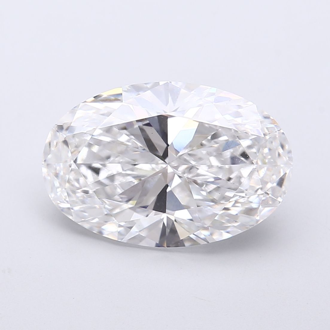 5.20 ct. oval Lab Grown Diamond front image