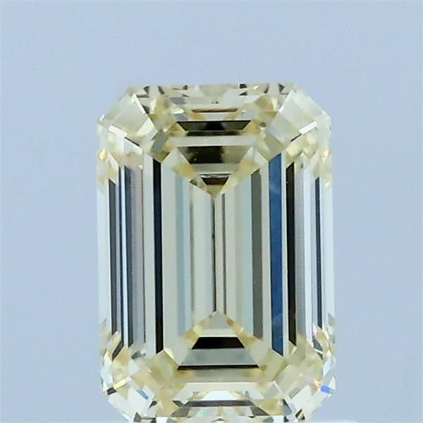 1.01 CT Fancy Light Yellow EMERALD