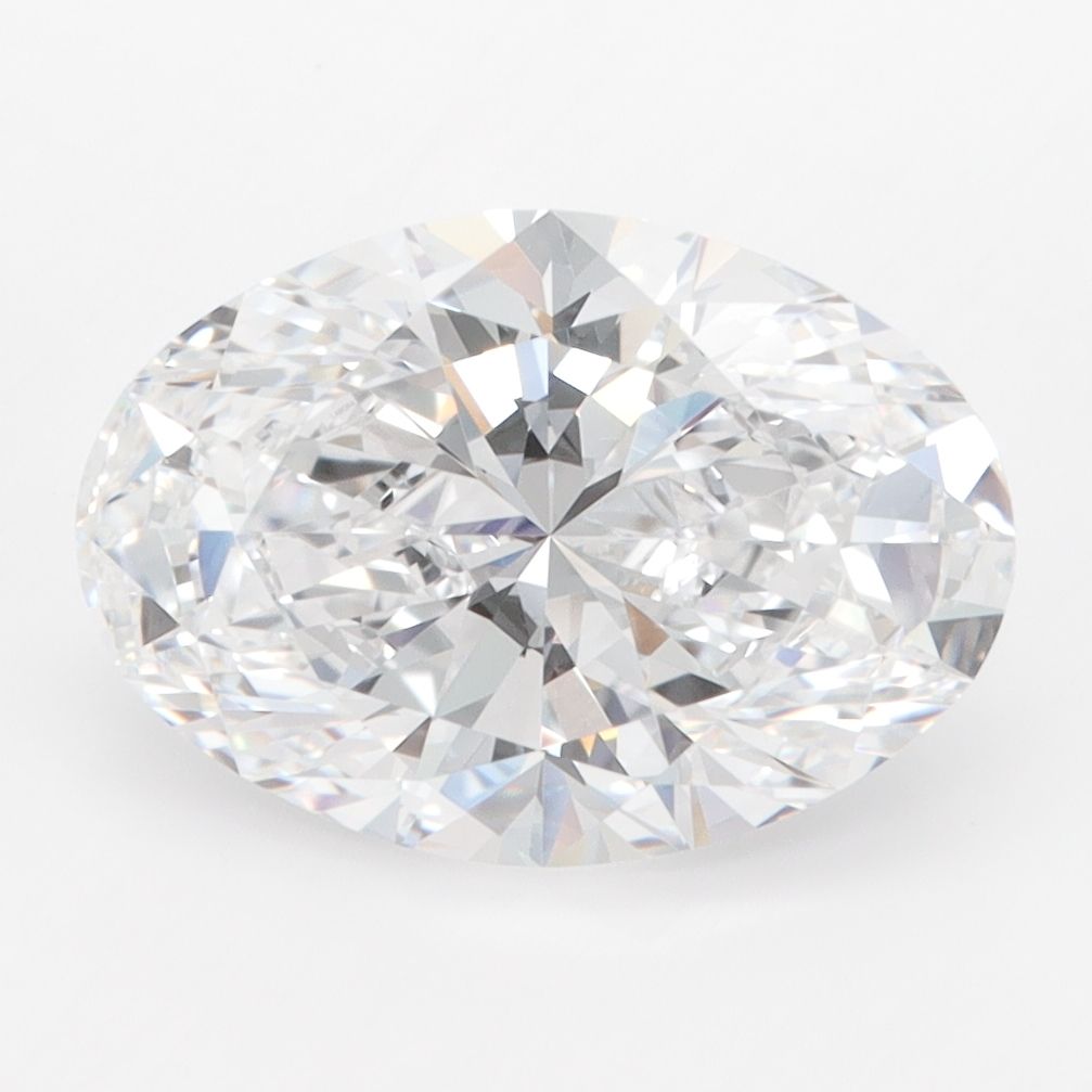 3.31 ct. oval Lab Grown Diamond front image