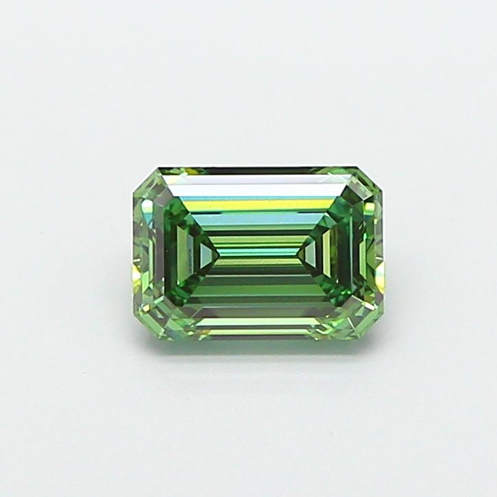 1.58 CT Fancy Vivid Green EMERALD