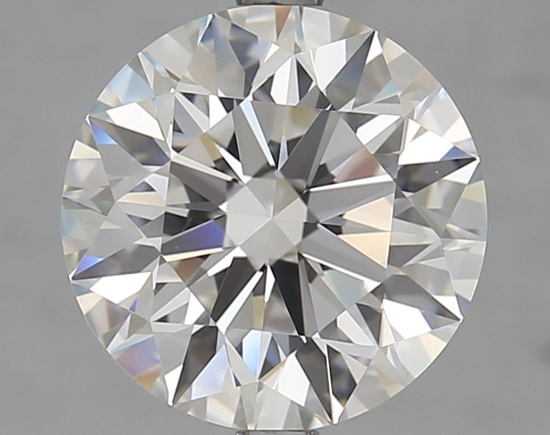 3.87 ct Round diamond