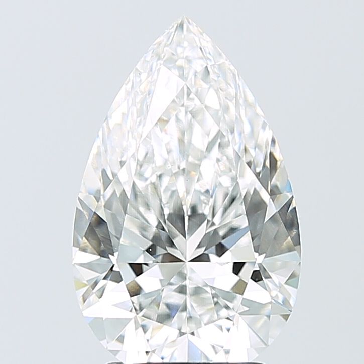 3.10 ct. pear Lab Grown Diamond front image