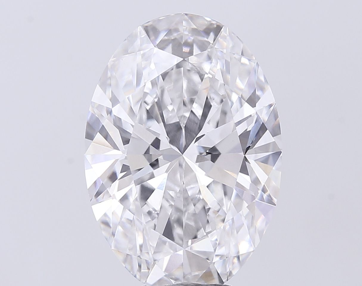 10.08 ct. oval Lab Grown Diamond front image