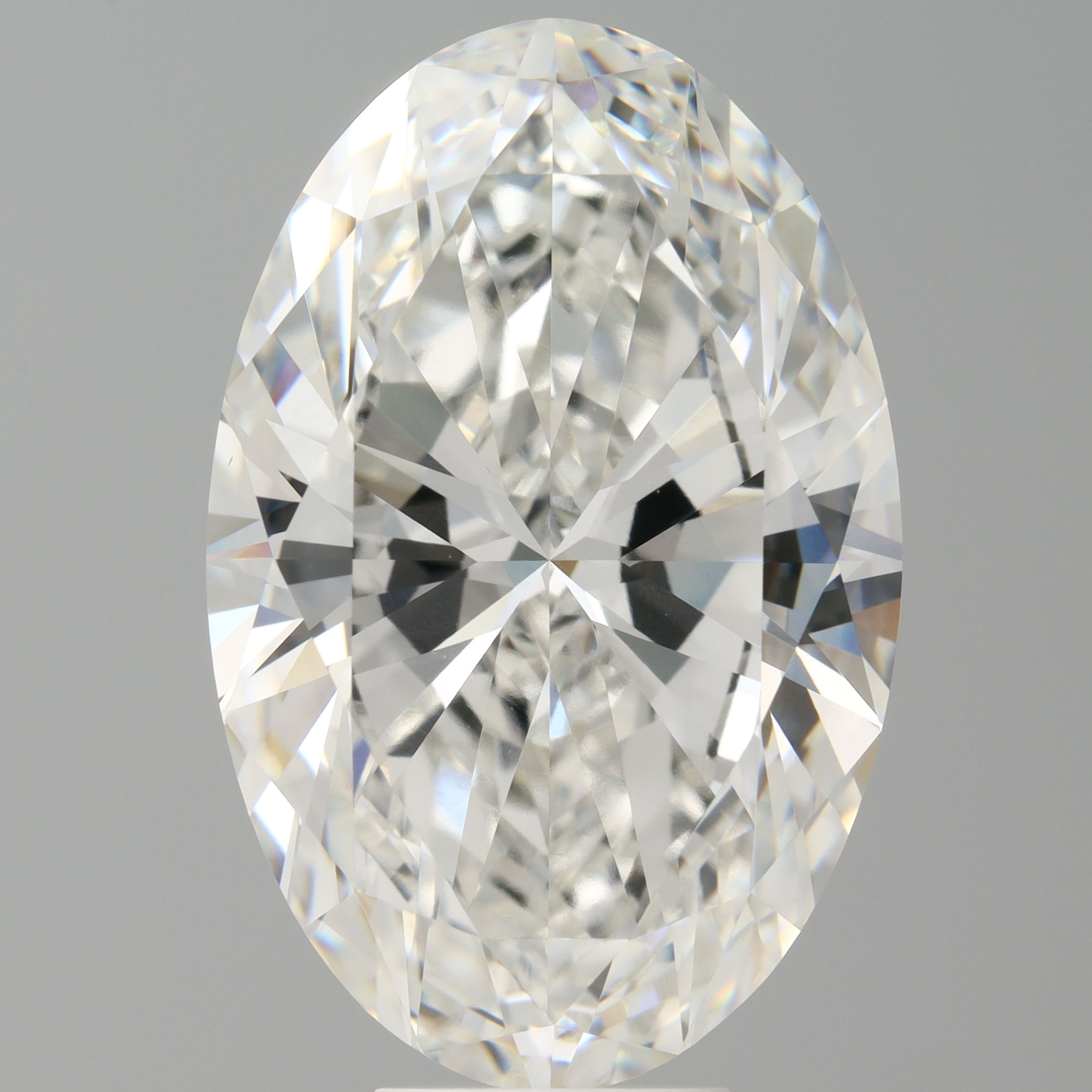 9.59 ct. oval Lab Grown Diamond front image