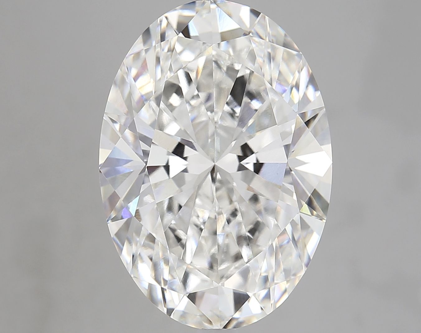 9.06 ct. oval Lab Grown Diamond front image