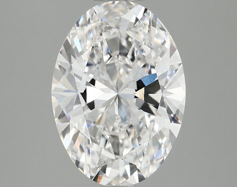 2.92 ct. oval Lab Grown Diamond front image