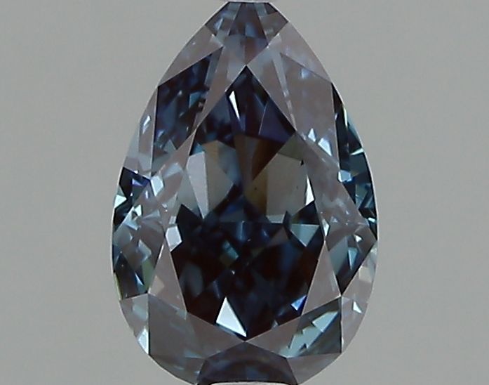 1.18 CT Fancy Vivid Blue PEAR