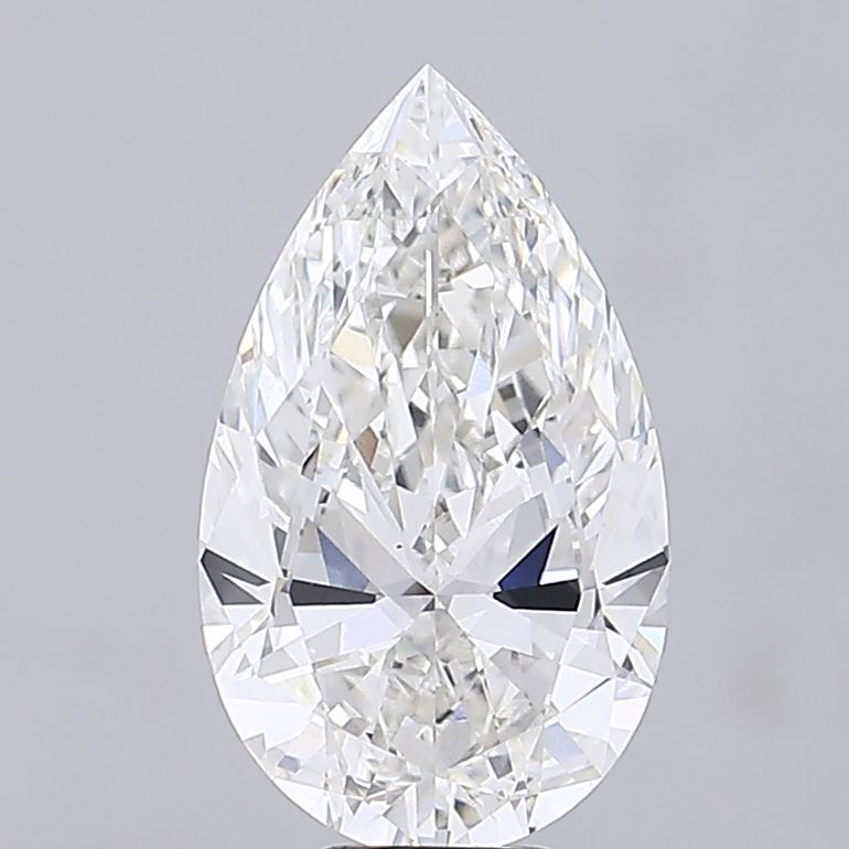 7.07 ct. pear Lab Grown Diamond front image