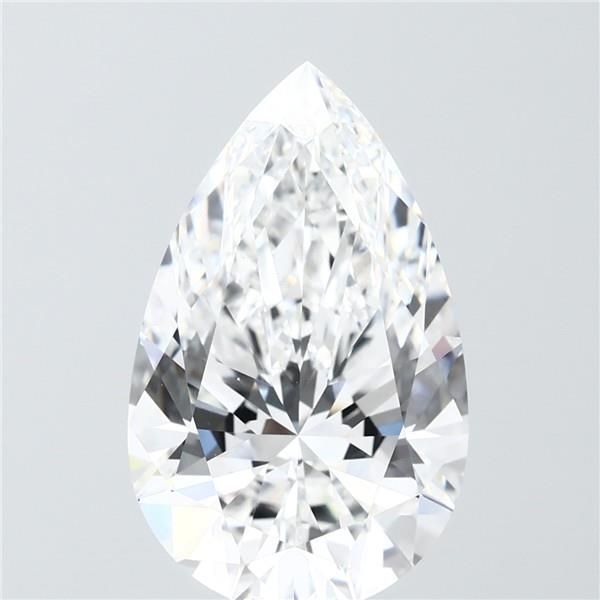 6.52 ct. pear Lab Grown Diamond front image