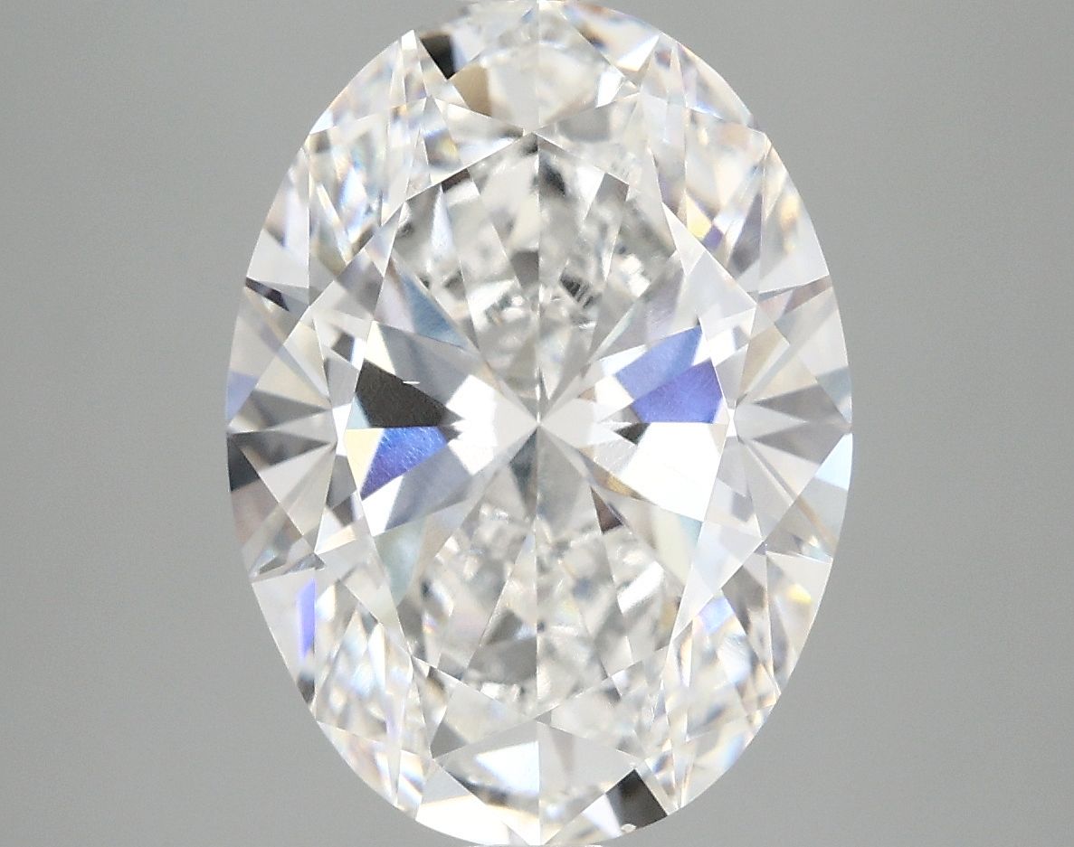 5.01 ct. oval Lab Grown Diamond front image