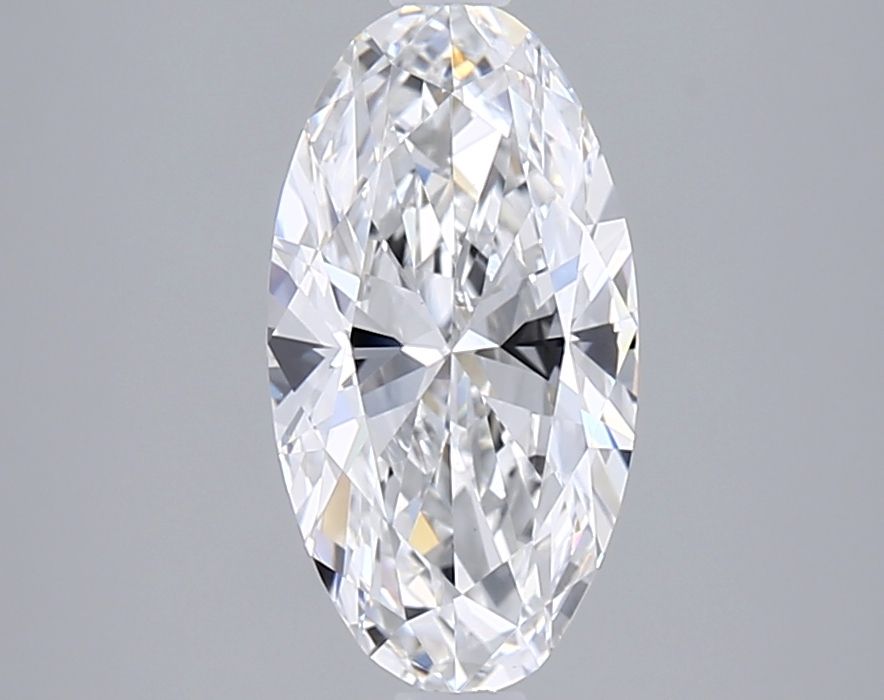 1.56 ct. oval Lab Grown Diamond front image