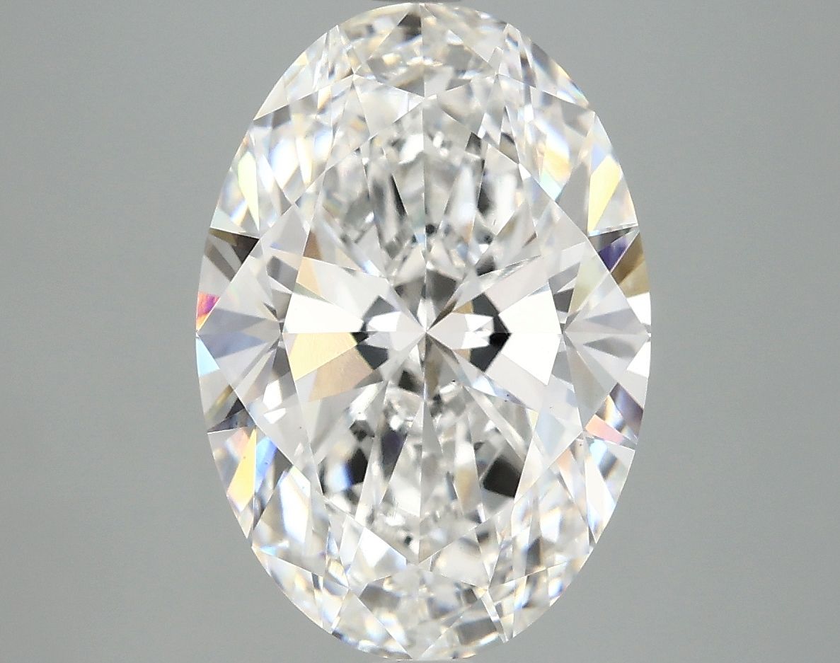 5.03 ct. oval Lab Grown Diamond front image