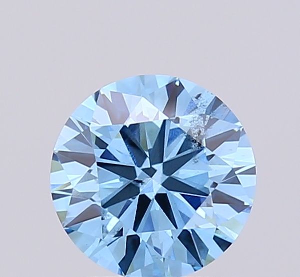 1.3 CT Fancy Vivid Blue ROUND