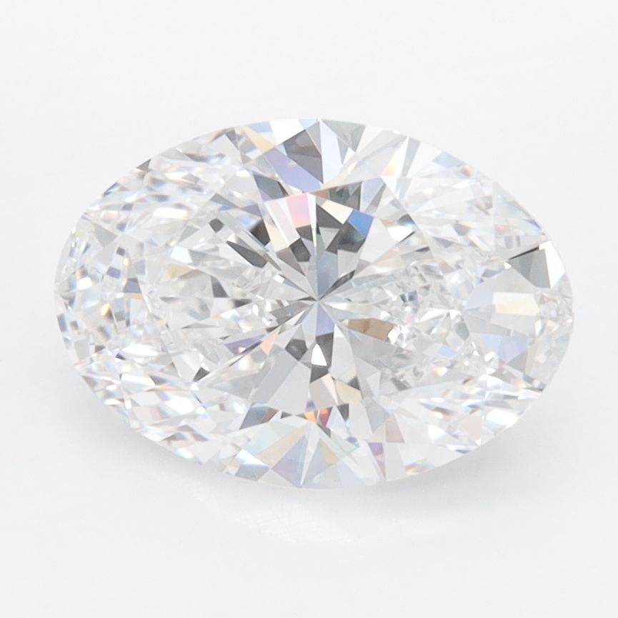 2.05 ct. oval Lab Grown Diamond front image