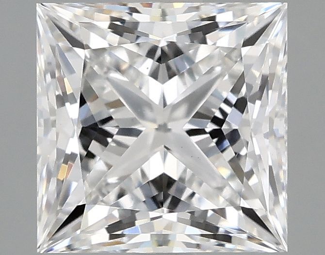 1.78 ct. princess Lab Grown Diamond front image