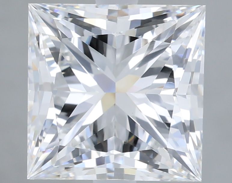 3.02 ct. princess Lab Grown Diamond front image
