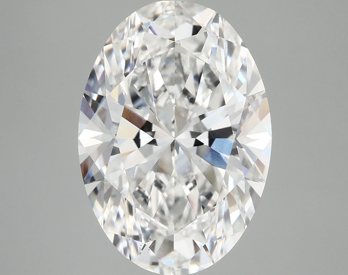 5.09 ct. oval Lab Grown Diamond front image