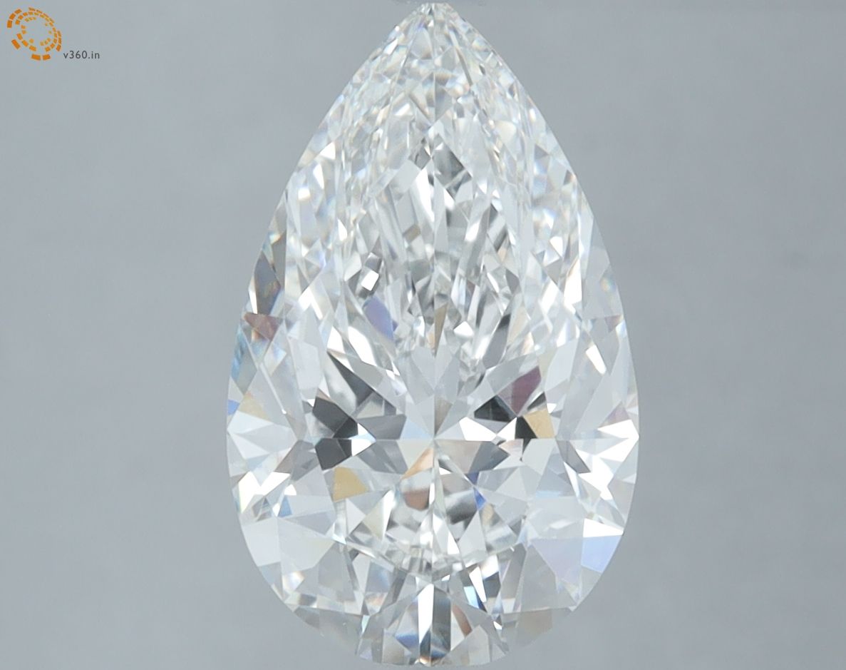 3.01 ct. pear Lab Grown Diamond front image