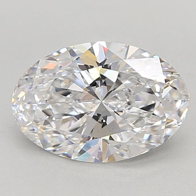 2.10 ct. oval Lab Grown Diamond front image