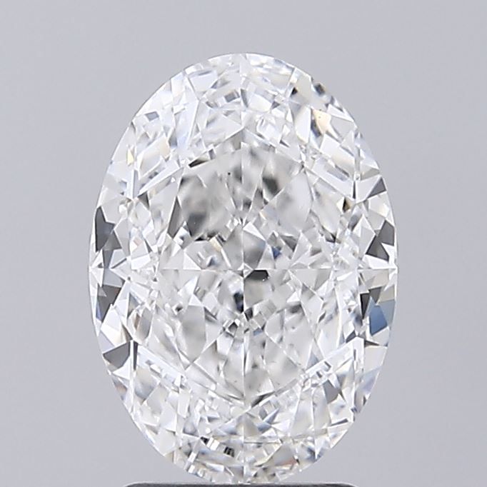 3.05 ct. oval Lab Grown Diamond front image