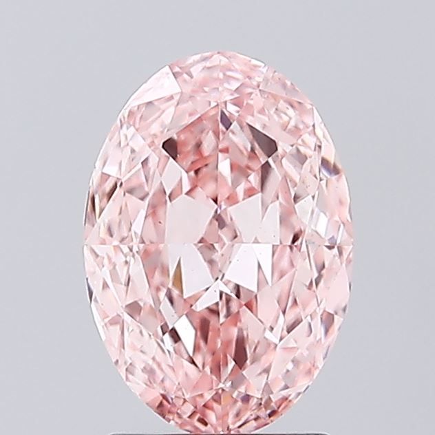 2.01 ct. oval Lab Grown Diamond front image