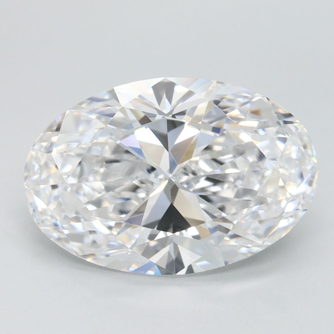3.01 ct. oval Lab Grown Diamond front image