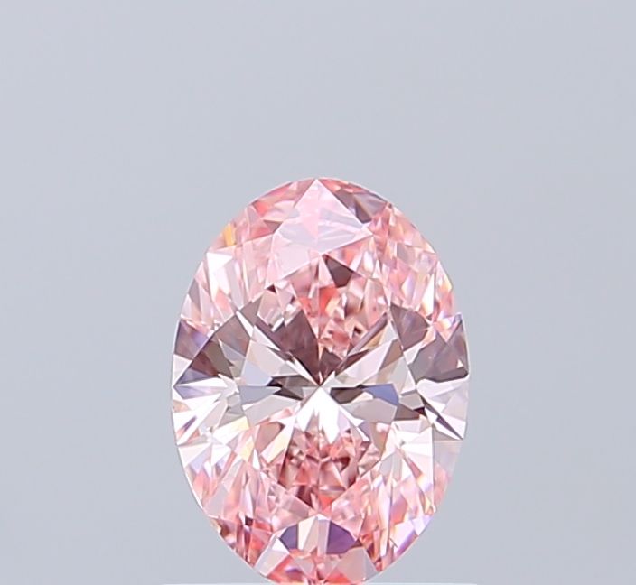 1.0 CT Fancy Vivid Pink OVAL