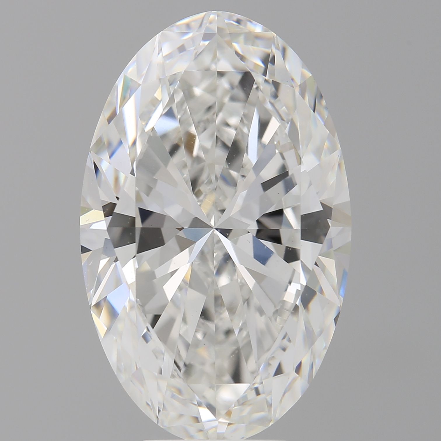 8.04 ct. oval Lab Grown Diamond front image