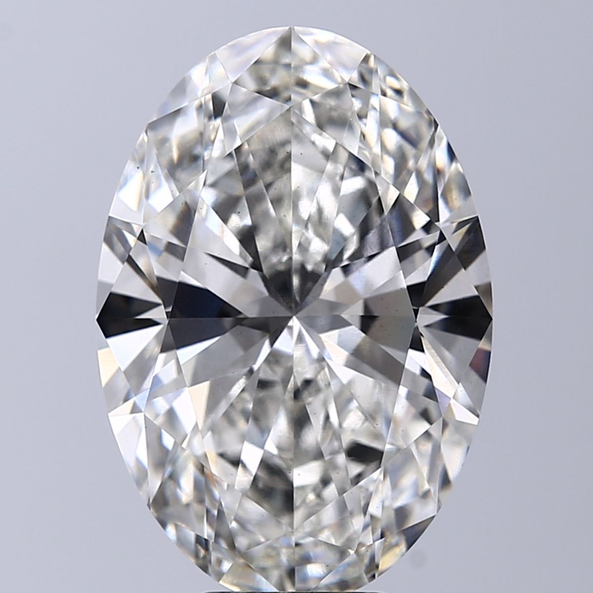 8.03 ct. oval Lab Grown Diamond front image