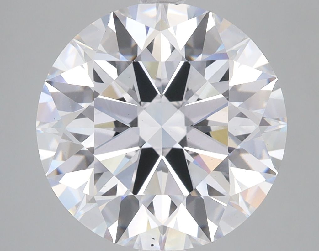 Diamant Rond 5.07 ct - Couleur D - Pureté VS2