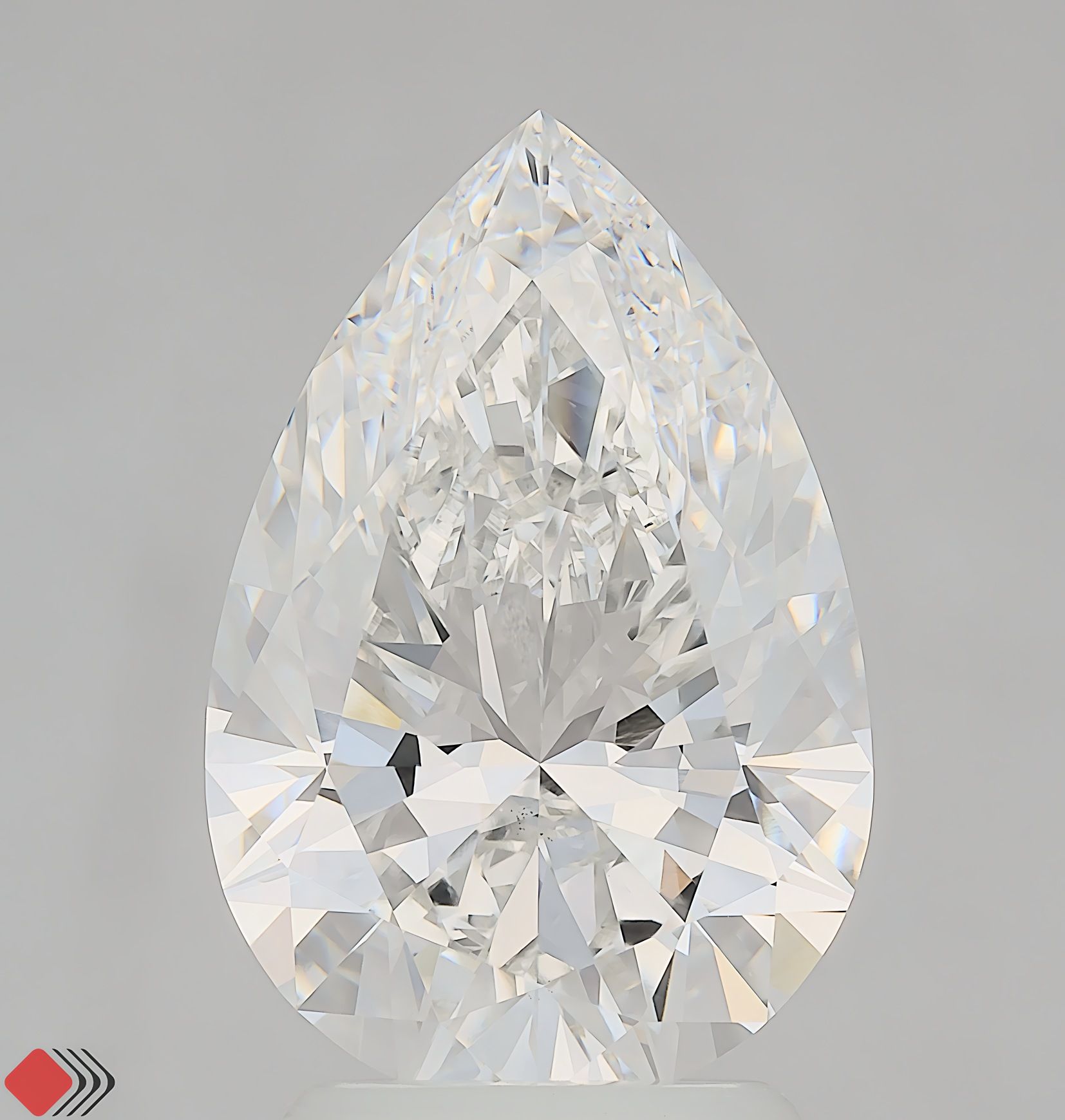 3.01 ct. pear Lab Grown Diamond front image