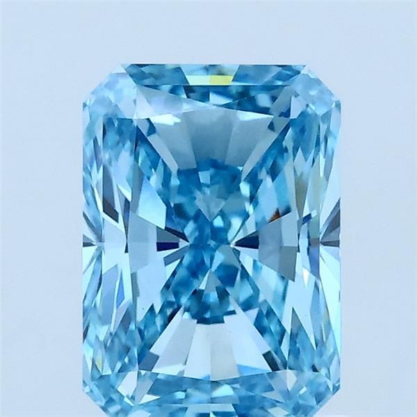 1.53 CT Fancy Vivid Blue RADIANT