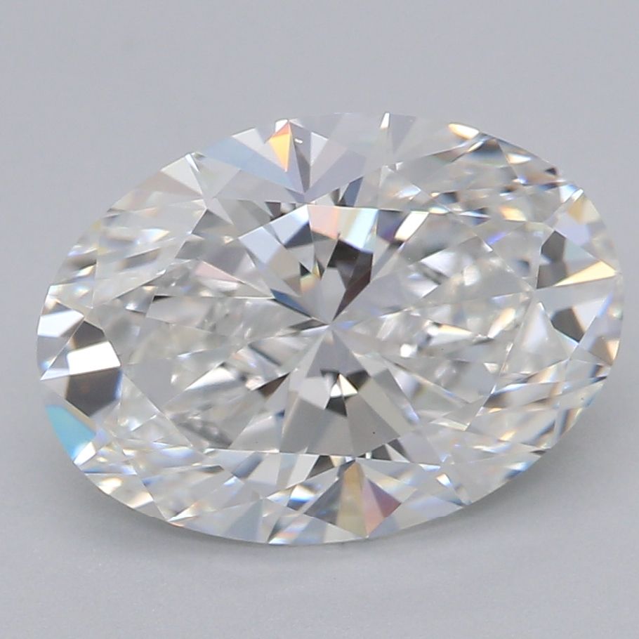 2.06 ct. oval Lab Grown Diamond front image