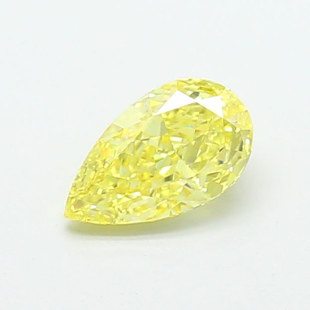 1.01 CT Fancy Intense Yellow PEAR