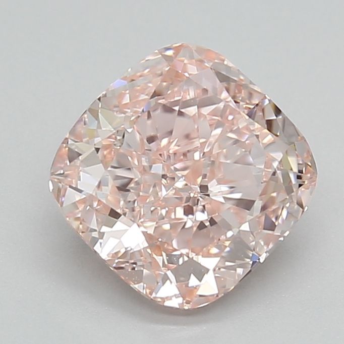 1.61 CT Fancy Intense Pink CUSHION MODIFIED