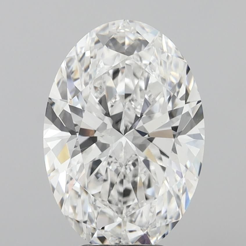 5.05 ct. oval Lab Grown Diamond front image