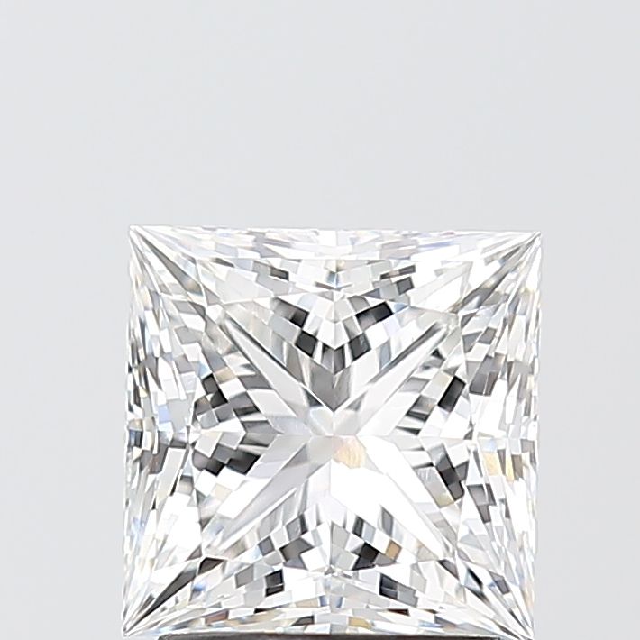 2.10 ct. princess Lab Grown Diamond front image