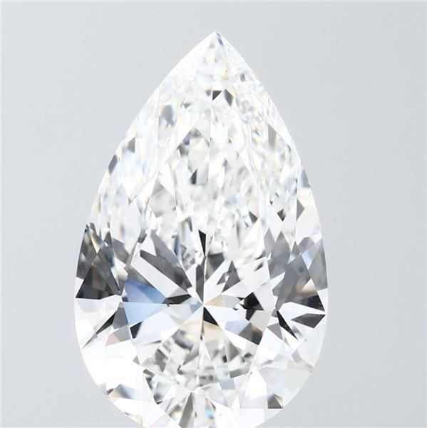 7.09 ct. pear Lab Grown Diamond front image