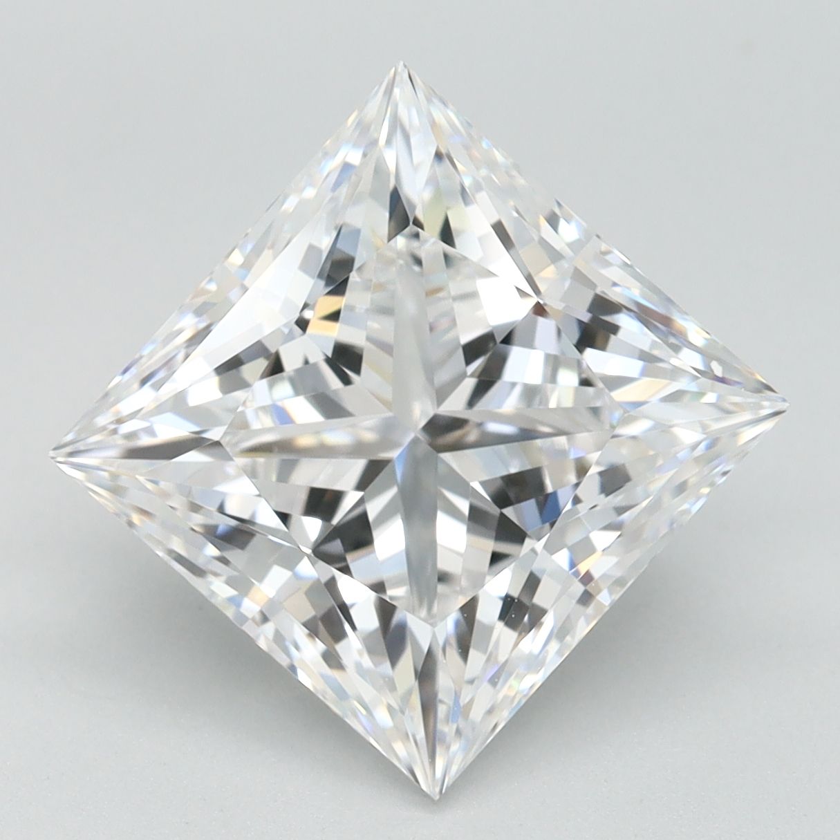 4.32 ct. princess Lab Grown Diamond front image